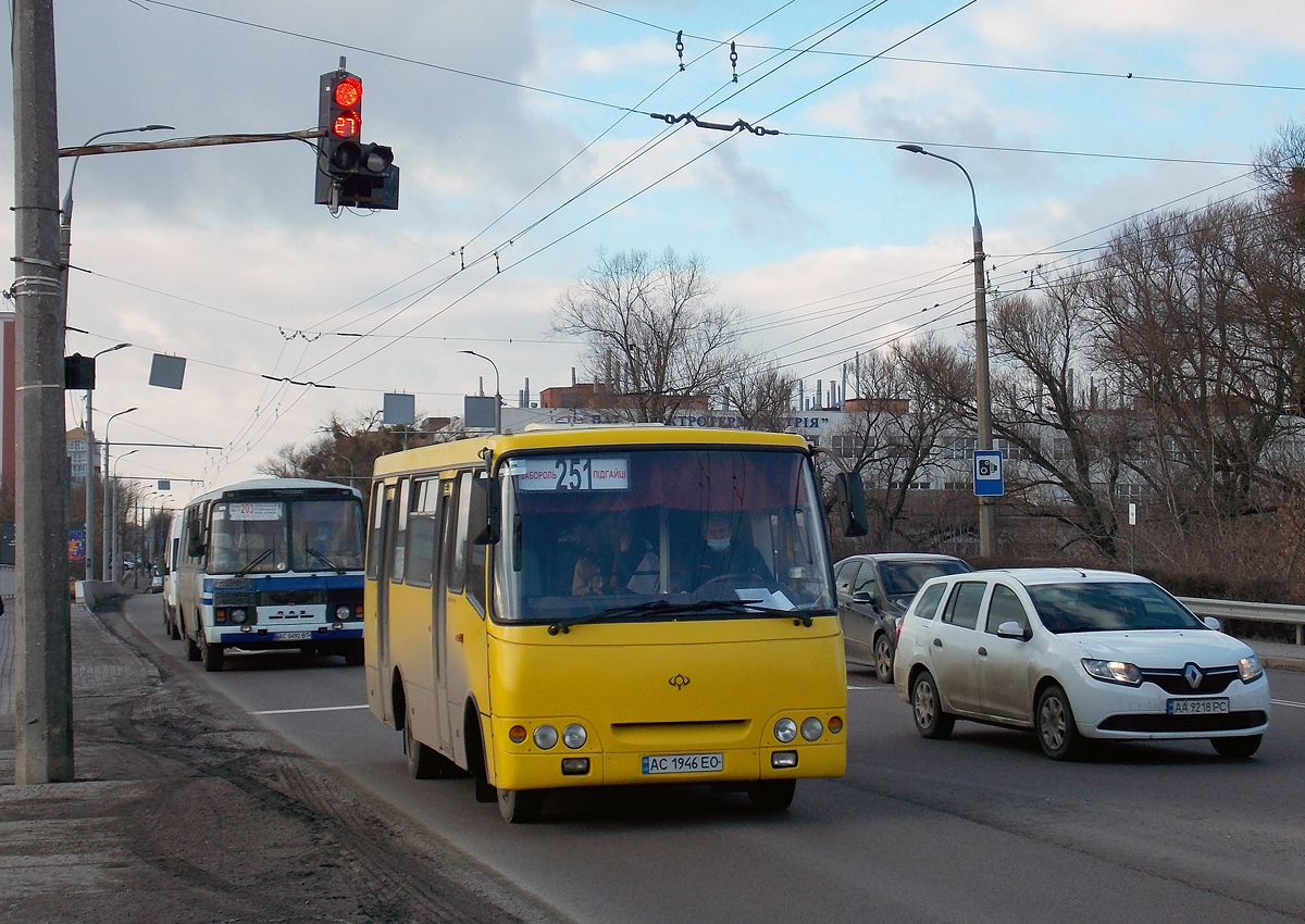 Волынская область, Богдан А09201 № AC 1946 EO