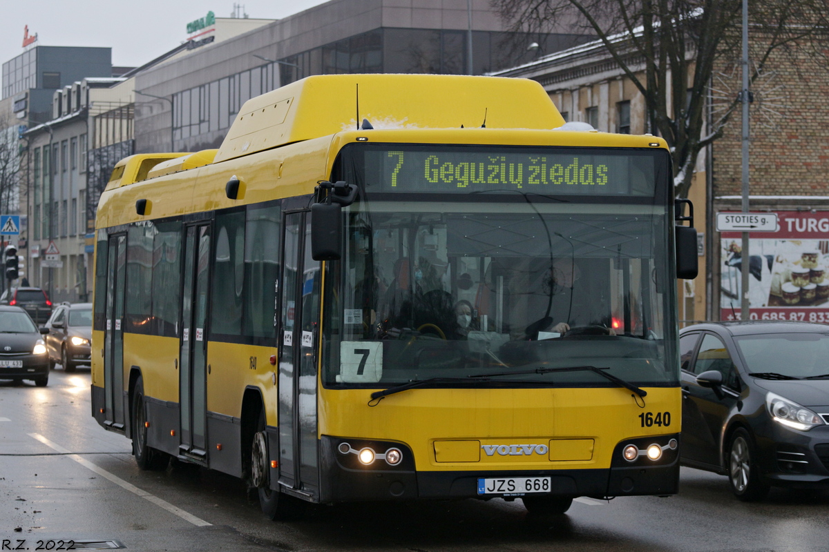 Литва, Volvo 7700 CNG № 1640