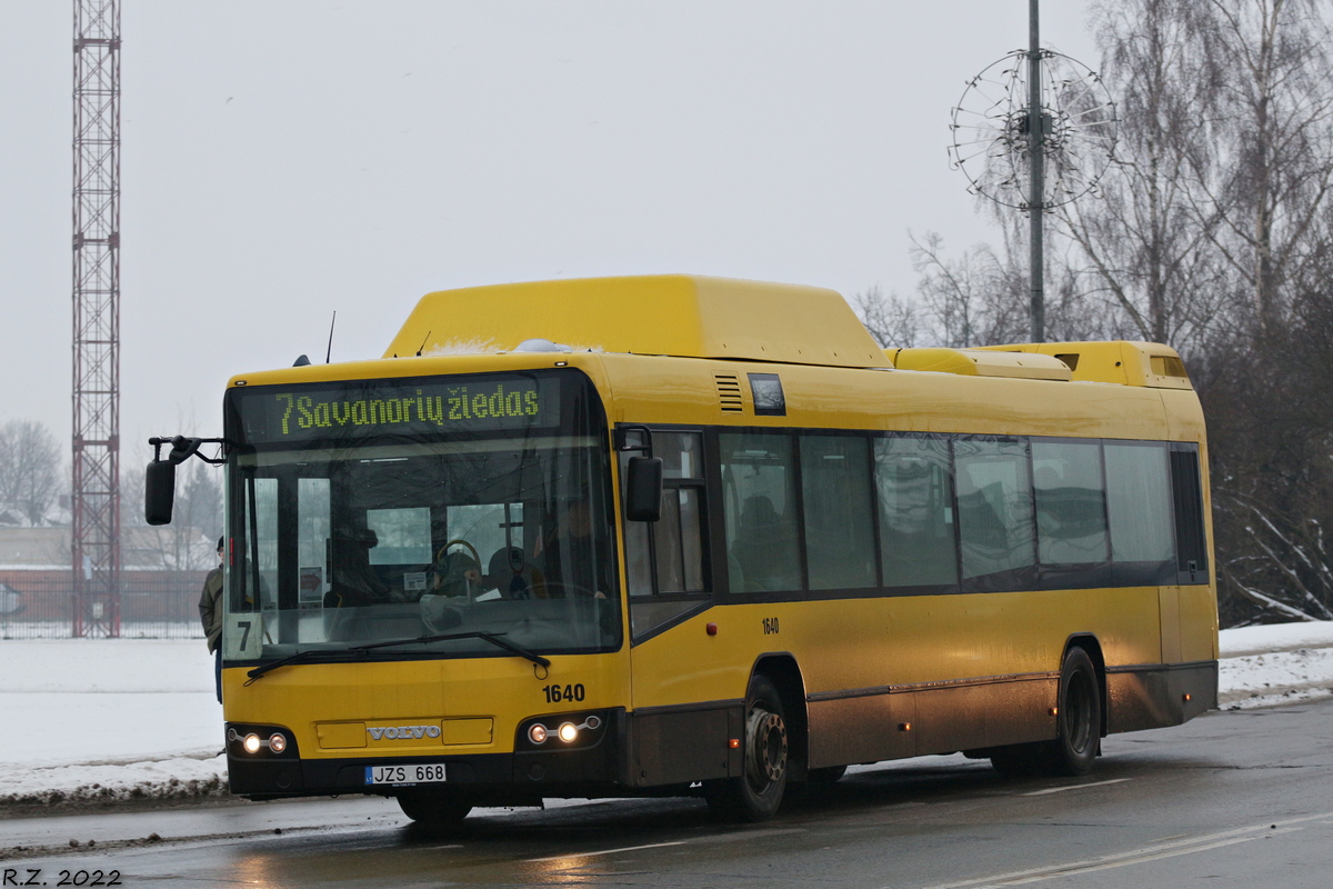 Литва, Volvo 7700 CNG № 1640