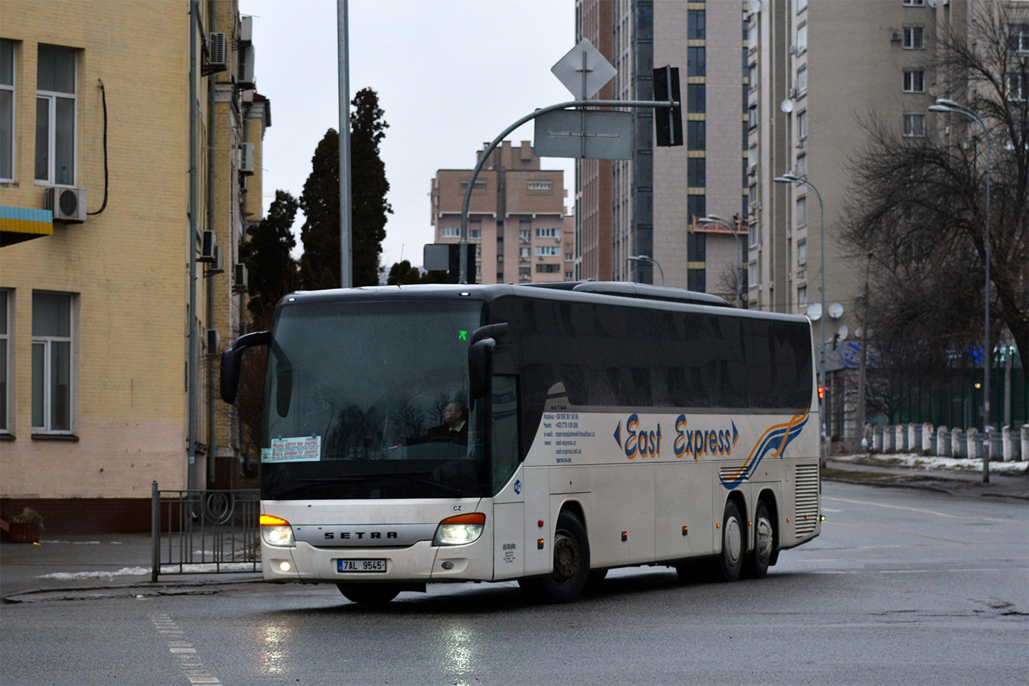 Чехия, Setra S416GT-HD/3 № 7AL 9545