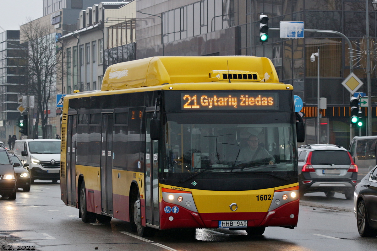 Литва, Castrosua CS.40 City Versus GNC 12 № 1602