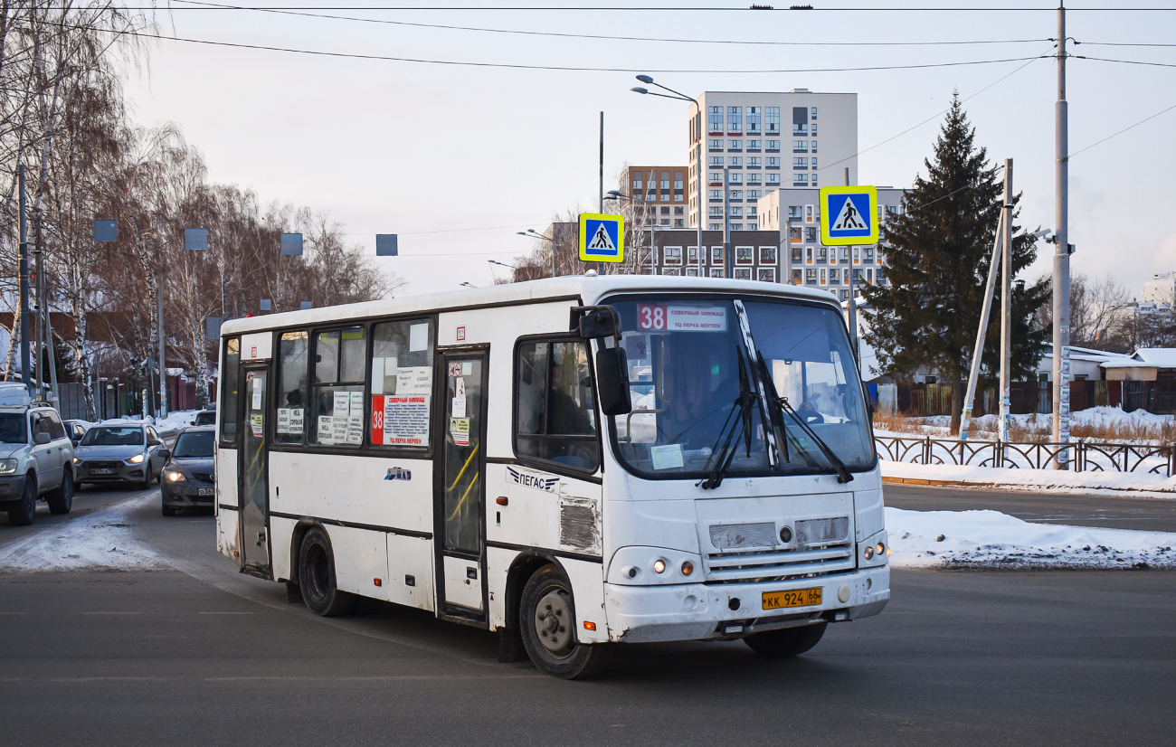 Свердловская область, ПАЗ-320402-05 № КК 924 66