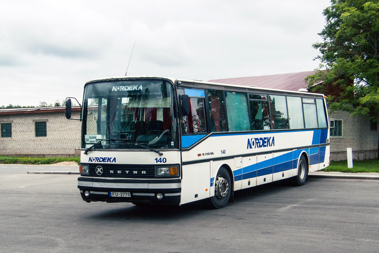 Латвия, Setra S215UL № 140