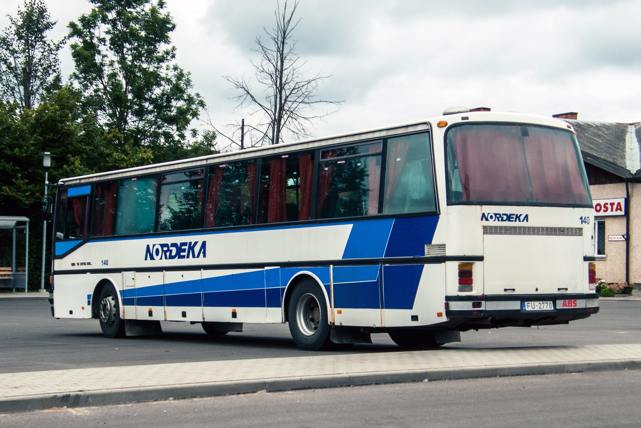 Латвия, Setra S215UL № 140