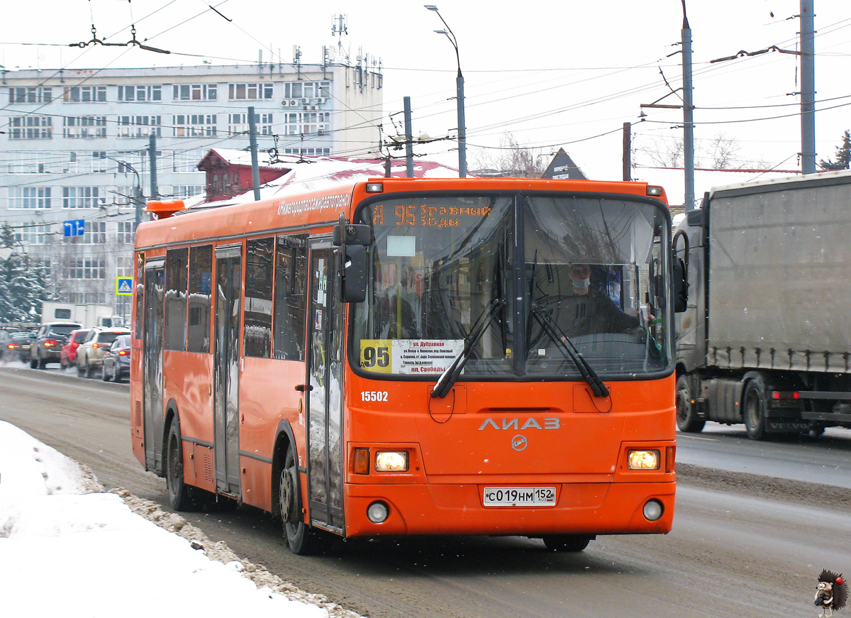 Нижегородская область, ЛиАЗ-5293.60 № 15502