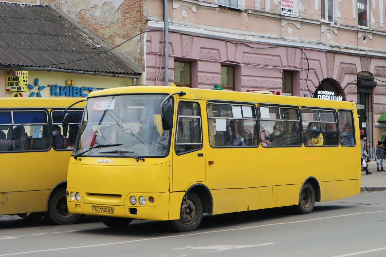 Ивано-Франковская область, Богдан А09201 № AT 1165 AA