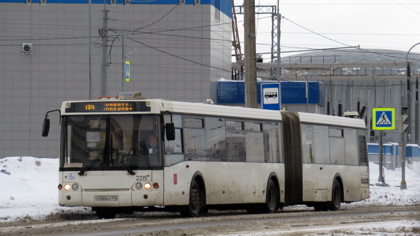 Санкт-Петербург, ЛиАЗ-6213.20 № 2215