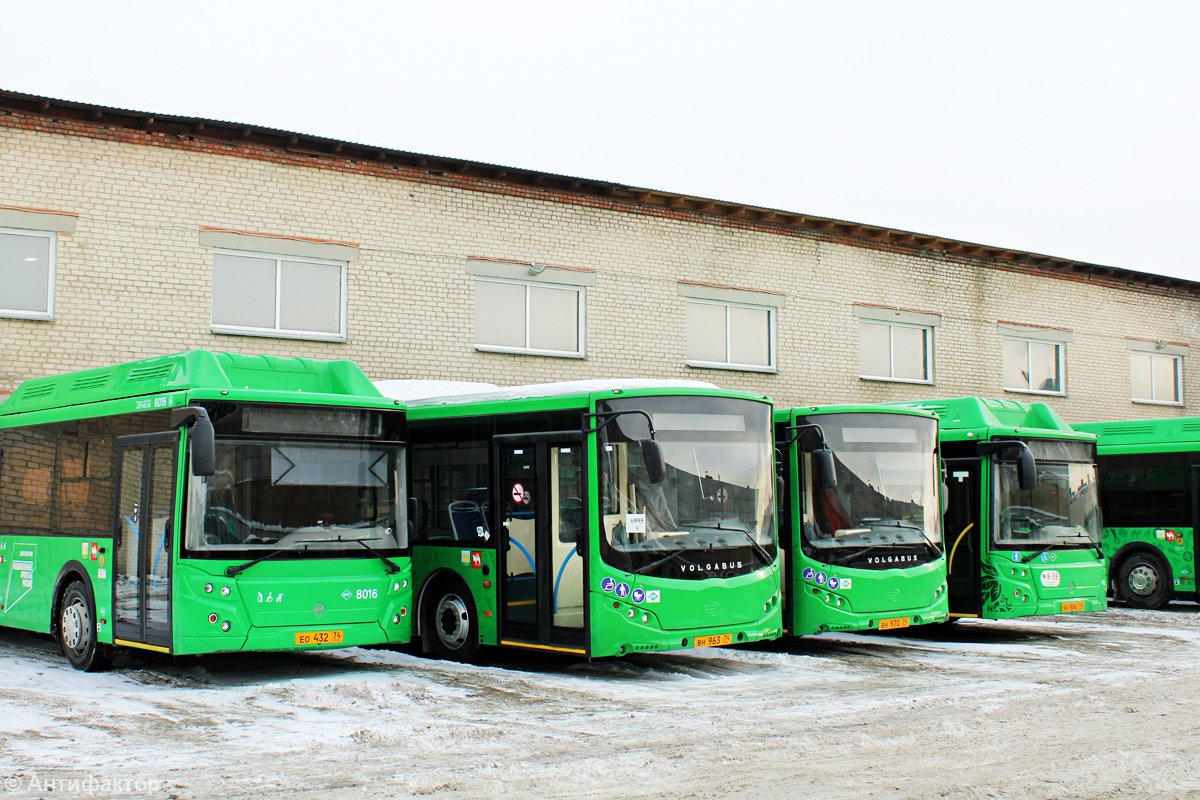 Chelyabinsk region — Предприятия автобусного транспорта