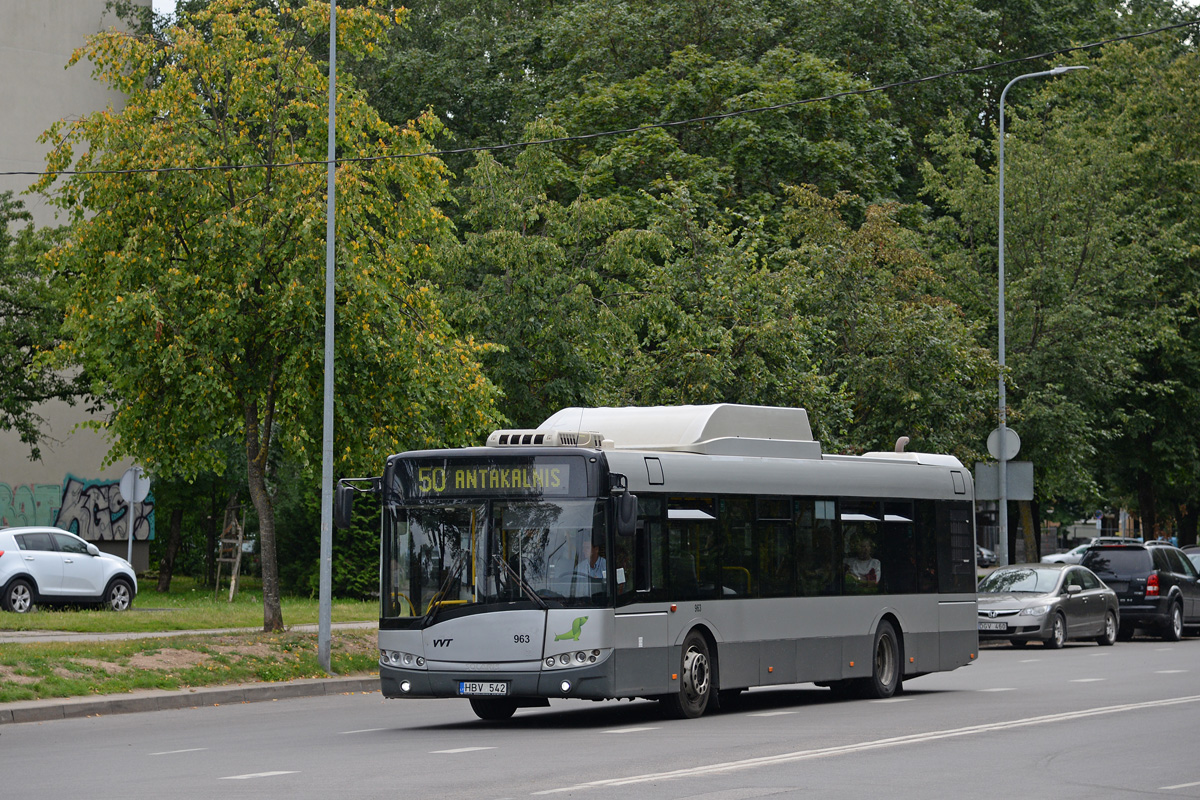 Литва, Solaris Urbino III 12 CNG № 963