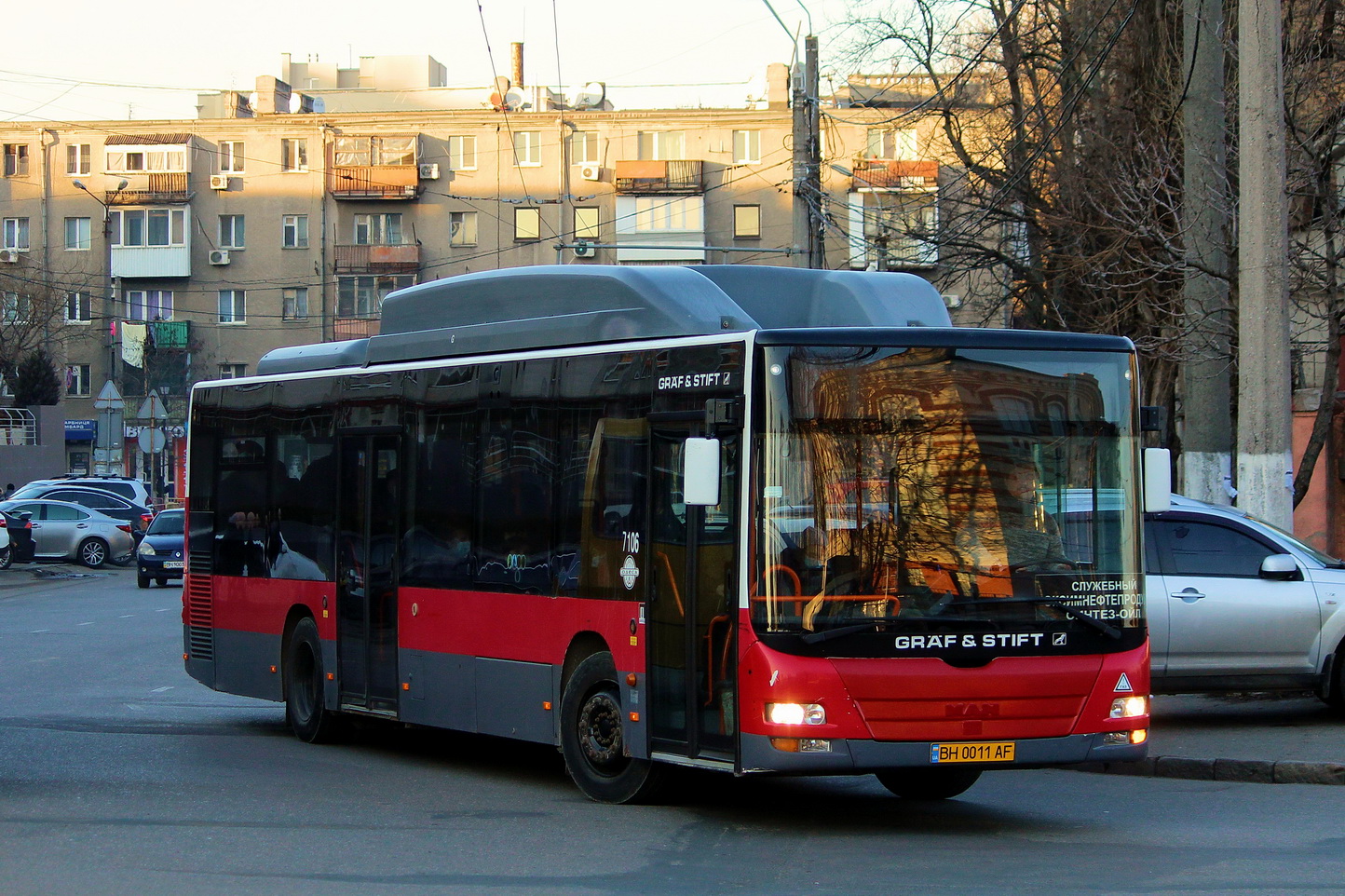 Одесская область, MAN A21 Lion's City NL273 LPG № 7106