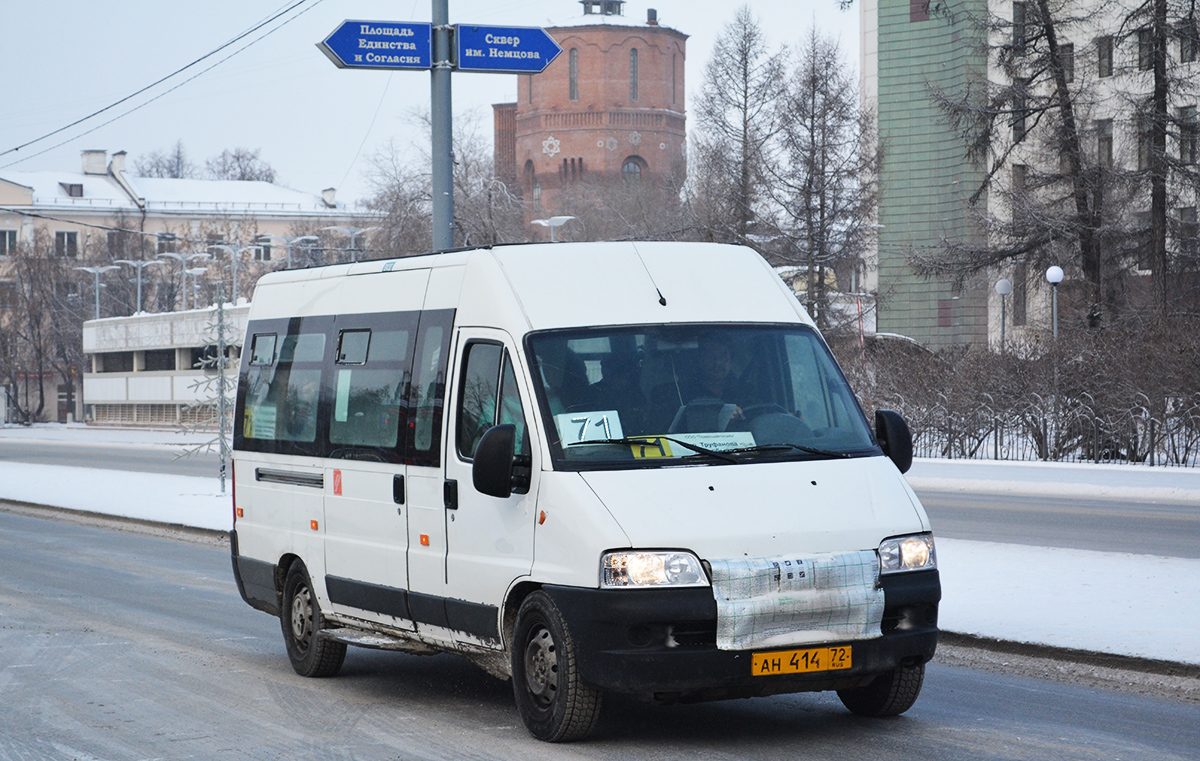 Тюменская область, FIAT Ducato 244 CSMMC-RLL, -RTL № АН 414 72