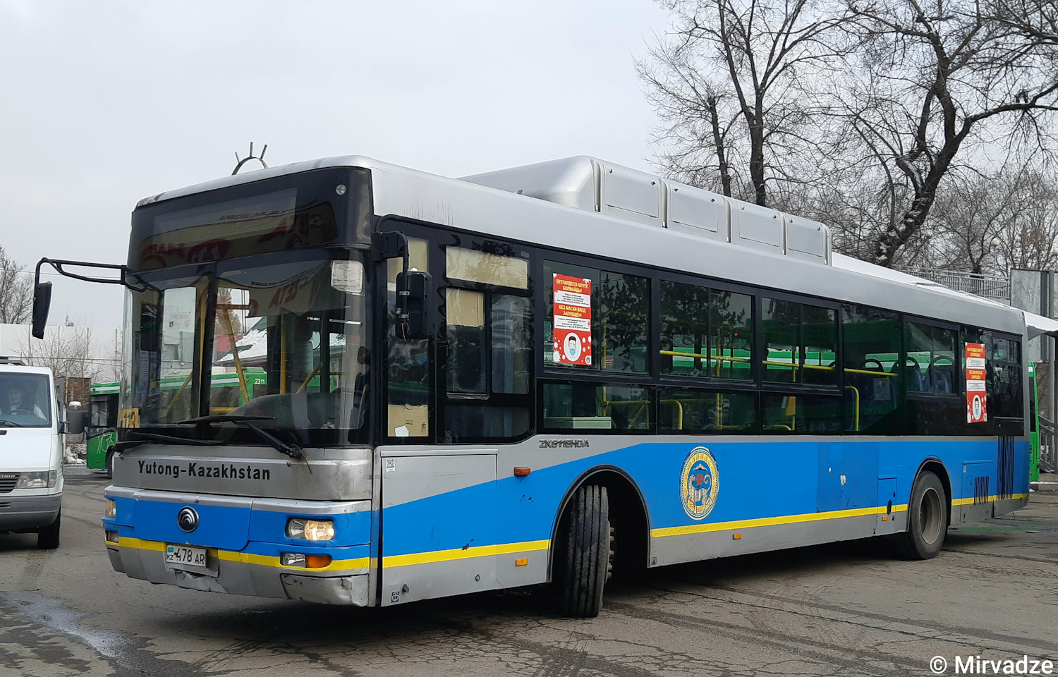 Алматы, Yutong ZK6118HGA № 709