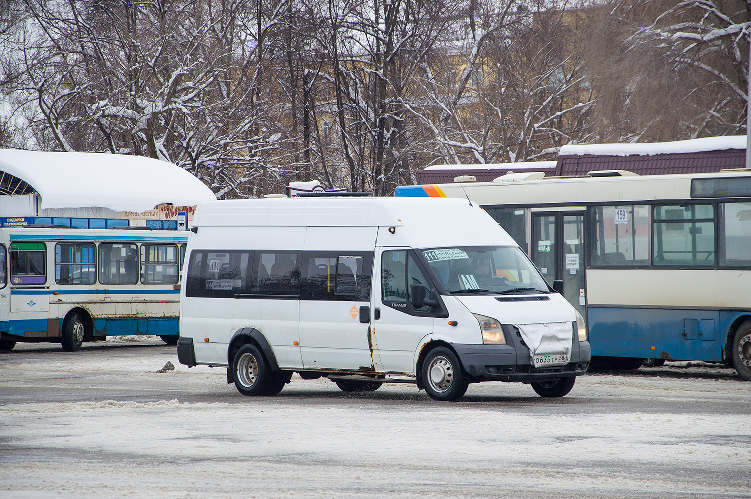 Пензенская область, Sollers Bus B-BF (Ford Transit) № О 635 ТР 58