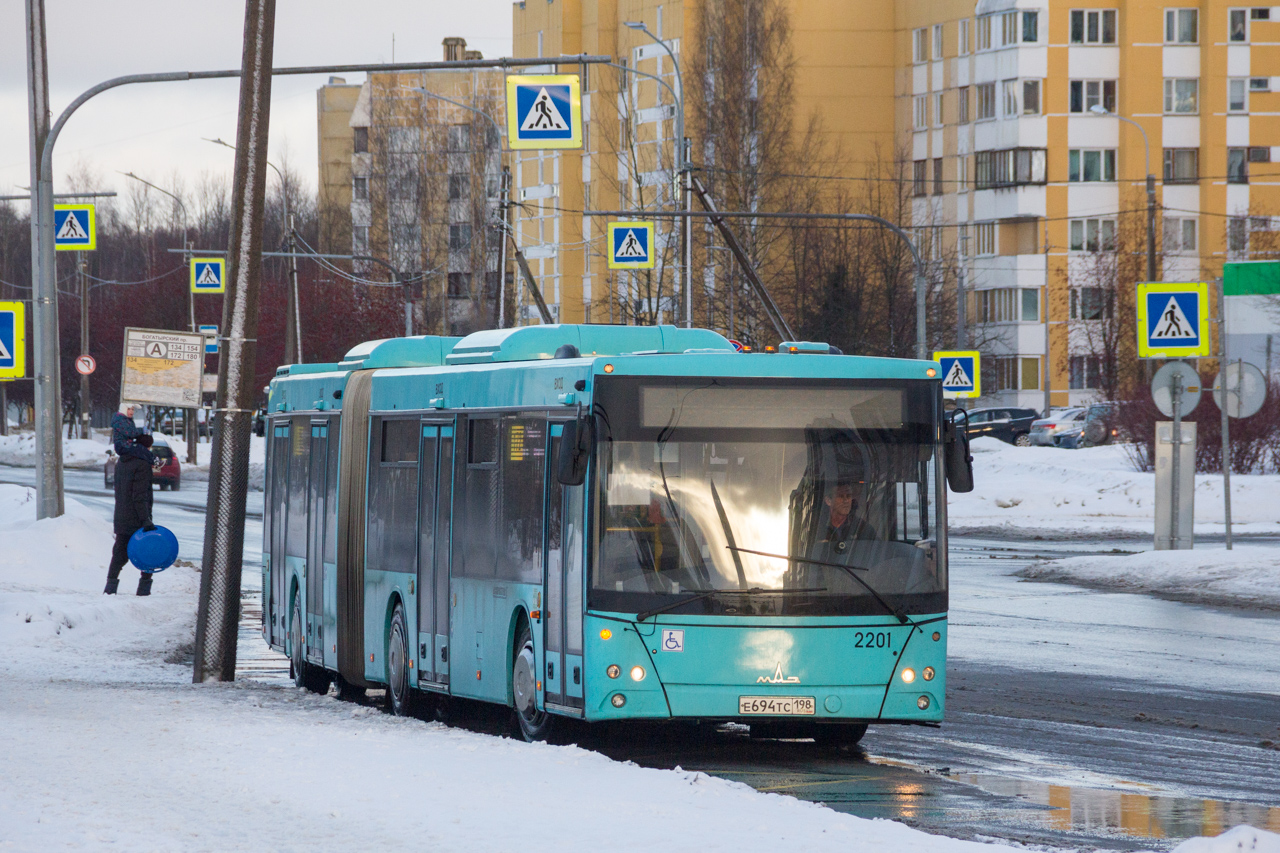 Sankt Petersburg, MAZ-216.066 Nr 2201