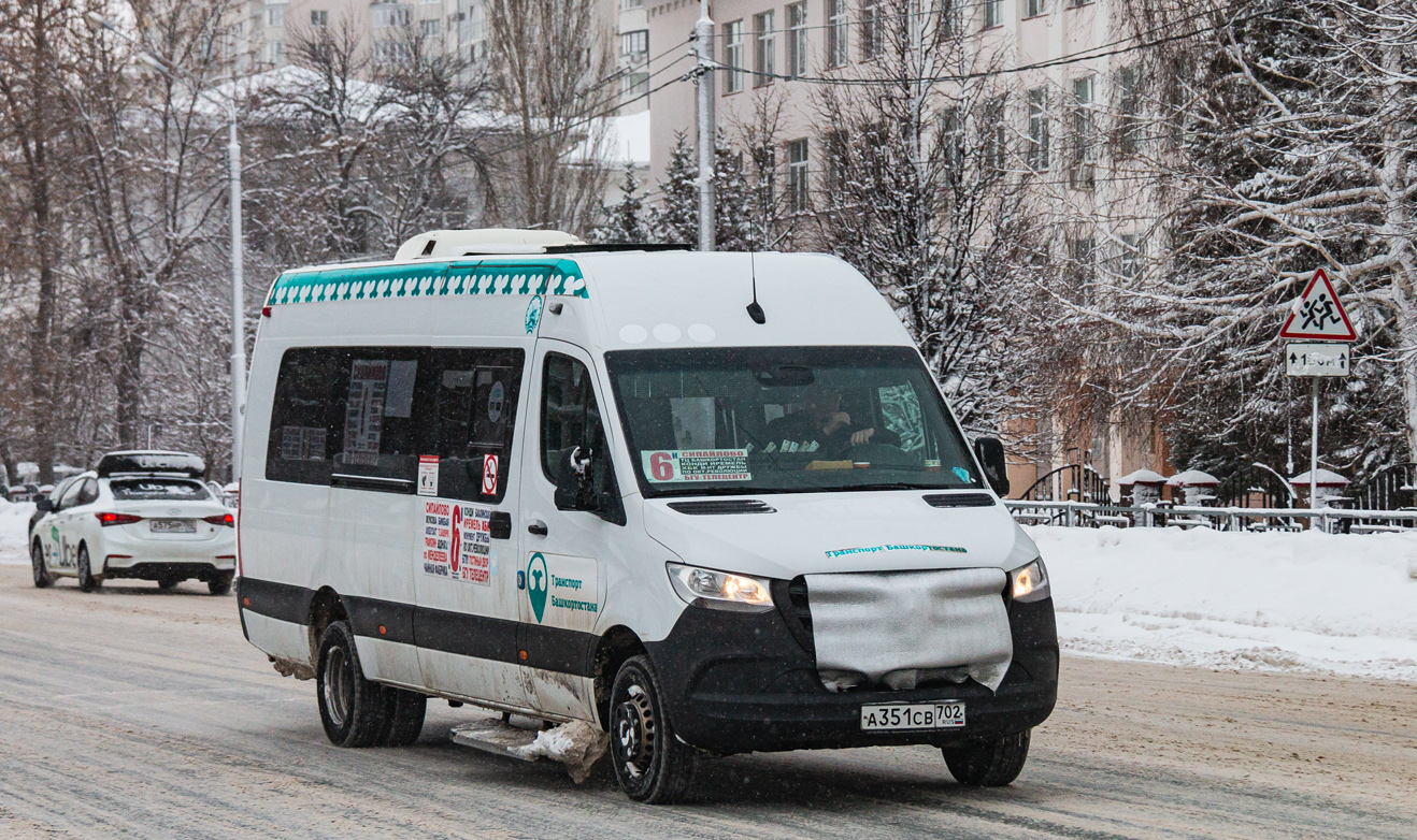 Башкортостан, Луидор-2236XA (MB Sprinter) № А 351 СВ 702