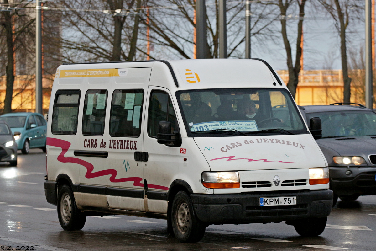 Литва, Renault Master № KPM 751