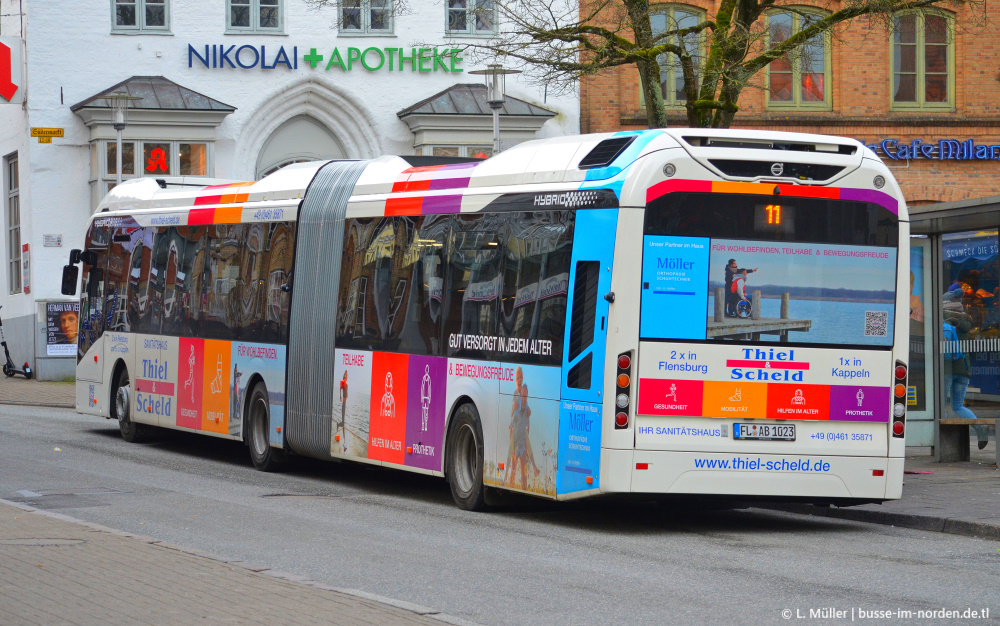 Шлезвиг-Гольштейн, Volvo 7900A Hybrid № 23