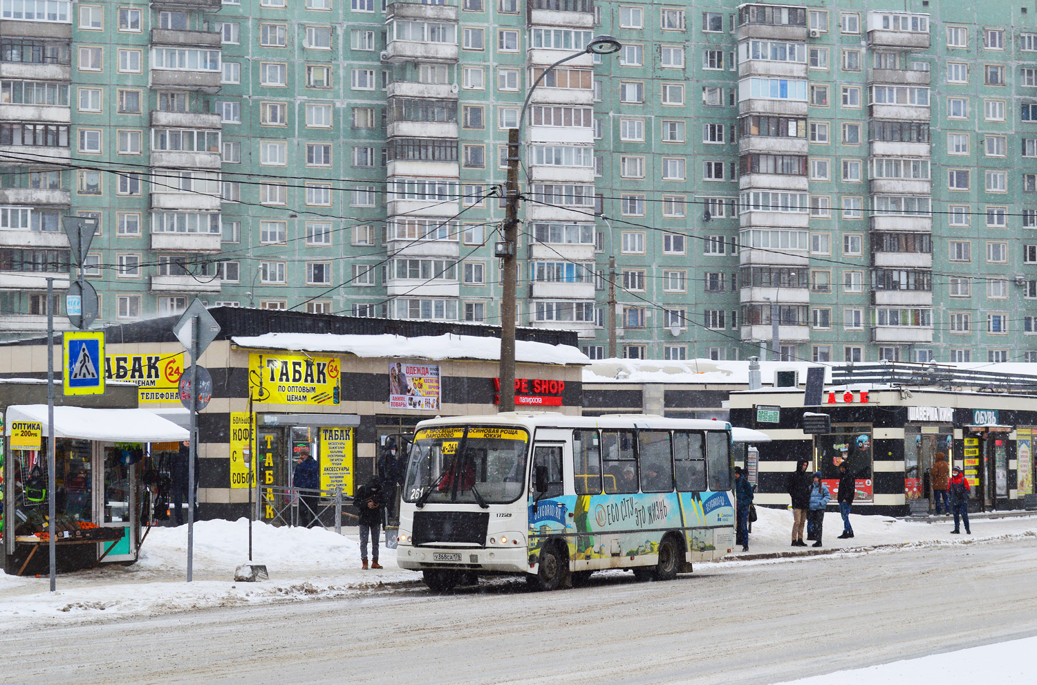 Санкт-Петербург, ПАЗ-320402-05 № У 368 СА 178