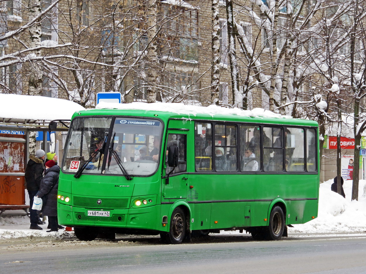 Кировская область, ПАЗ-320412-04 "Вектор" № У 681 УК 43