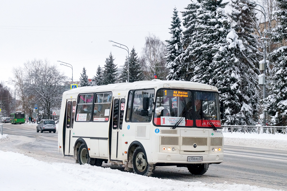 Архангельская область, ПАЗ-320540-22 № О 556 ВО 29