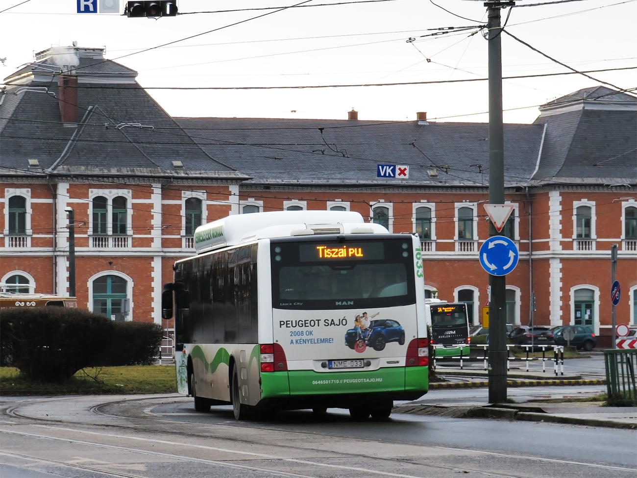 Венгрия, MAN A21 Lion's City NL273 CNG № 1633