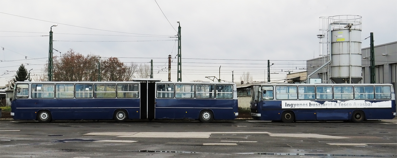 Венгрия, Ikarus 280.40A № 707; Венгрия, Ikarus 260.03 № 590