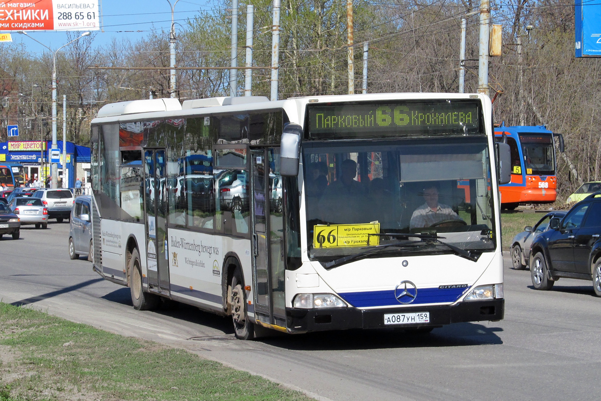 Пермский край, Mercedes-Benz O530 Citaro № А 087 УН 159