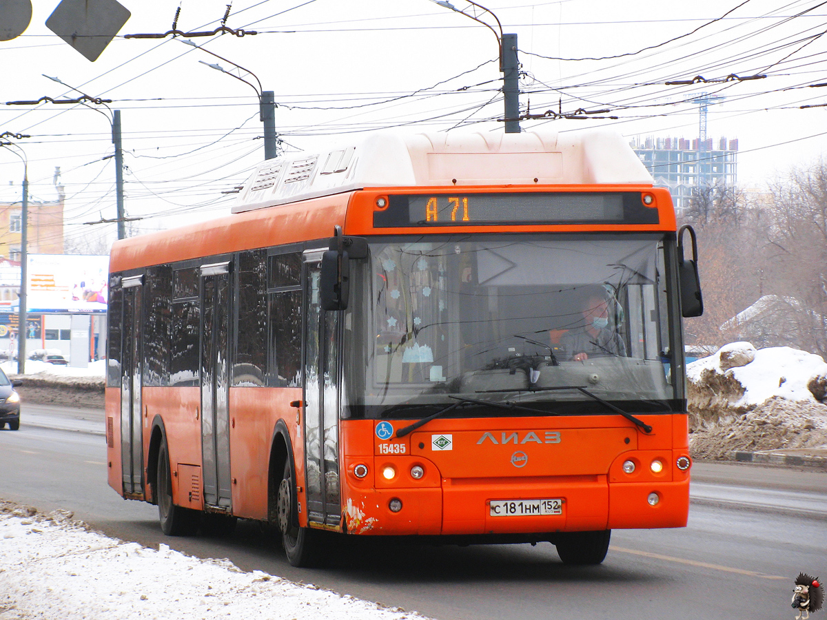 Нижегородская область, ЛиАЗ-5292.67 (CNG) № 15435