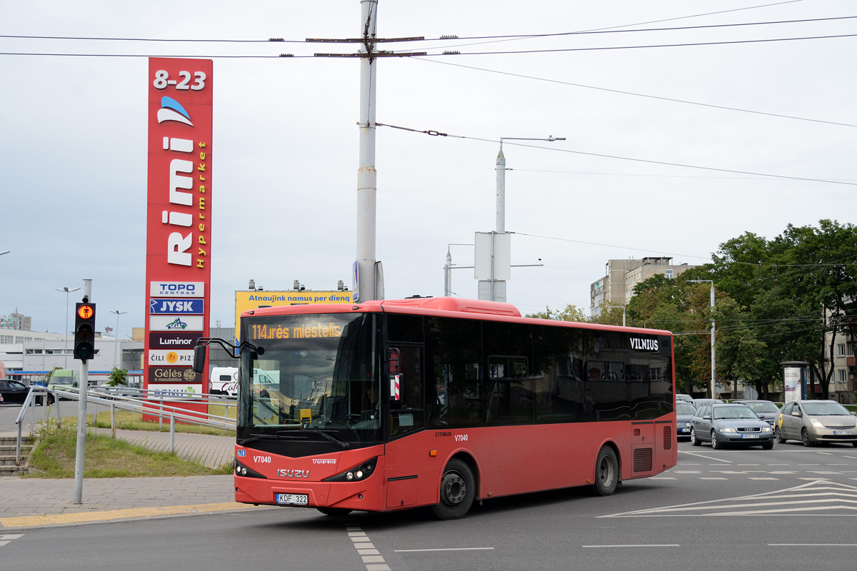 Литва, Anadolu Isuzu Citibus (Yeni) № V7040