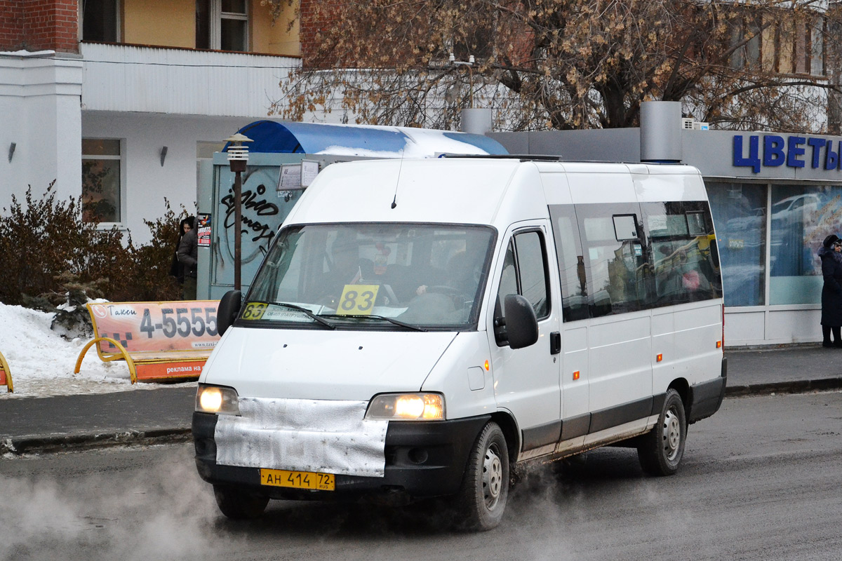 Тюменская область, FIAT Ducato 244 CSMMC-RLL, -RTL № АН 414 72