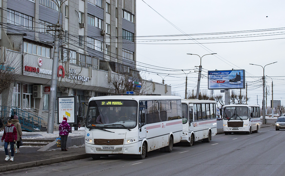 Краснаярскі край, ПАЗ-320414-04 "Вектор" (1-2) № А 309 ОЕ 124