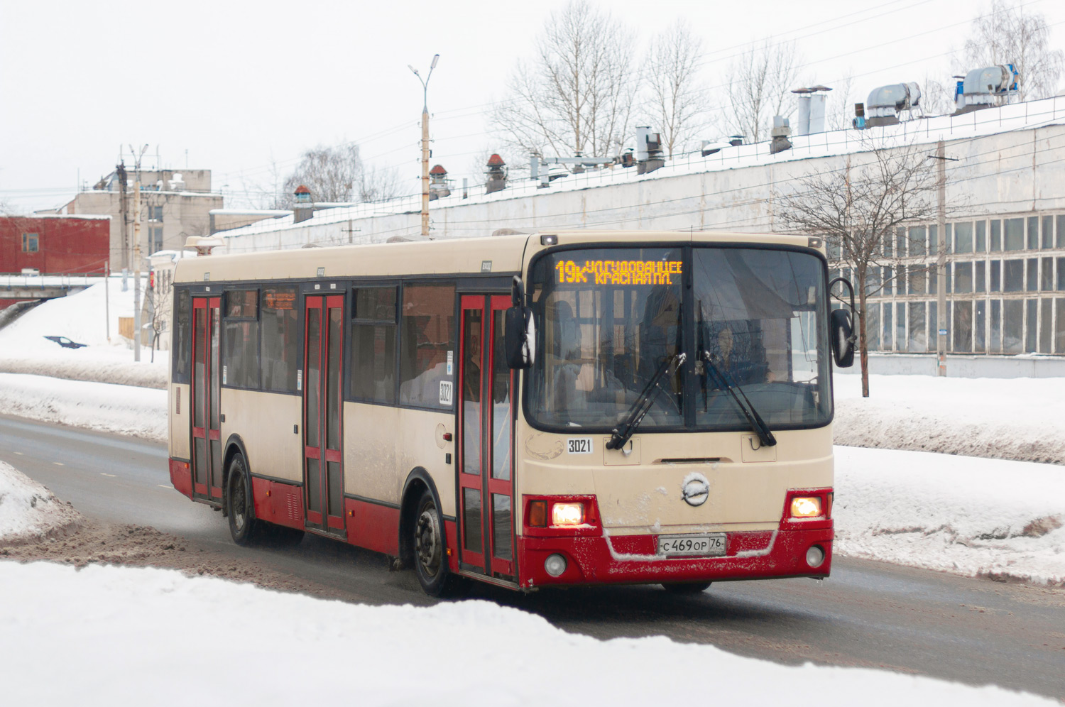 Ярославская область, ЛиАЗ-5256.53 № 3021