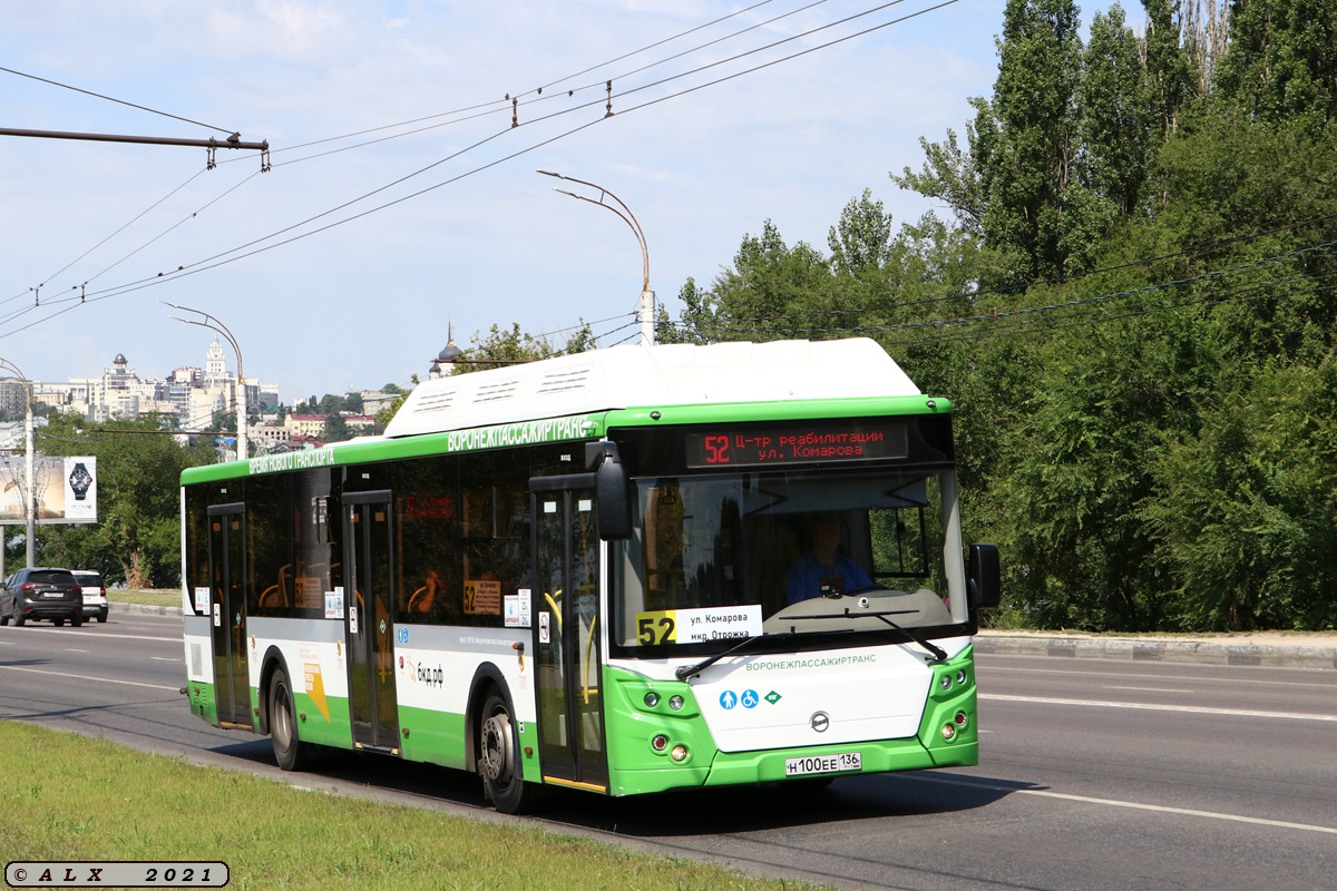 Воронежская область, ЛиАЗ-5292.67 (CNG) № Н 100 ЕЕ 136