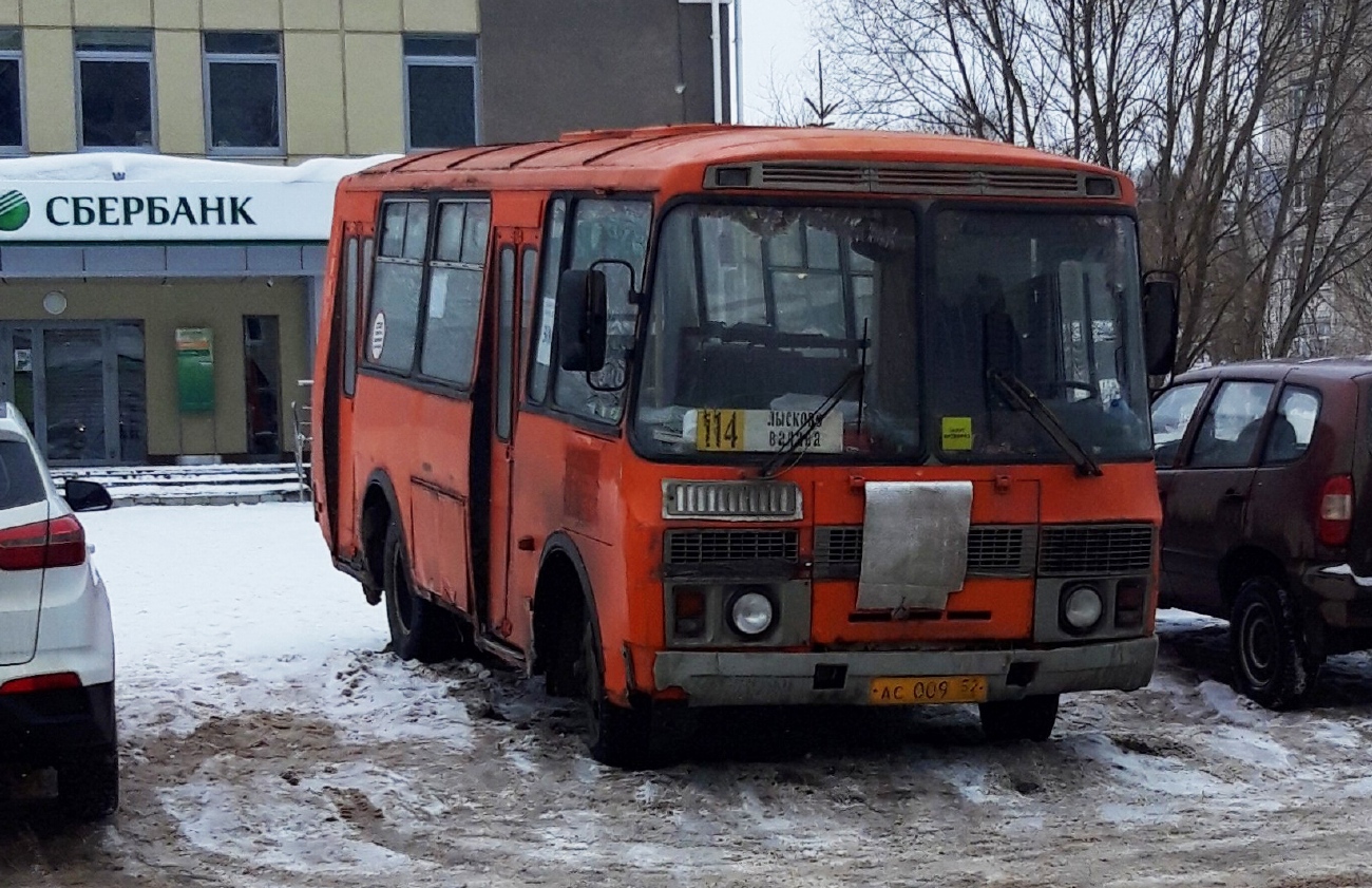 Нижегородская область, ПАЗ-32054 № АС 009 52