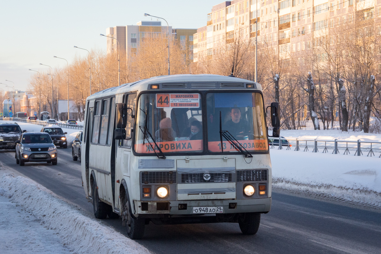 Архангельская область, ПАЗ-4234 № О 948 АО 29