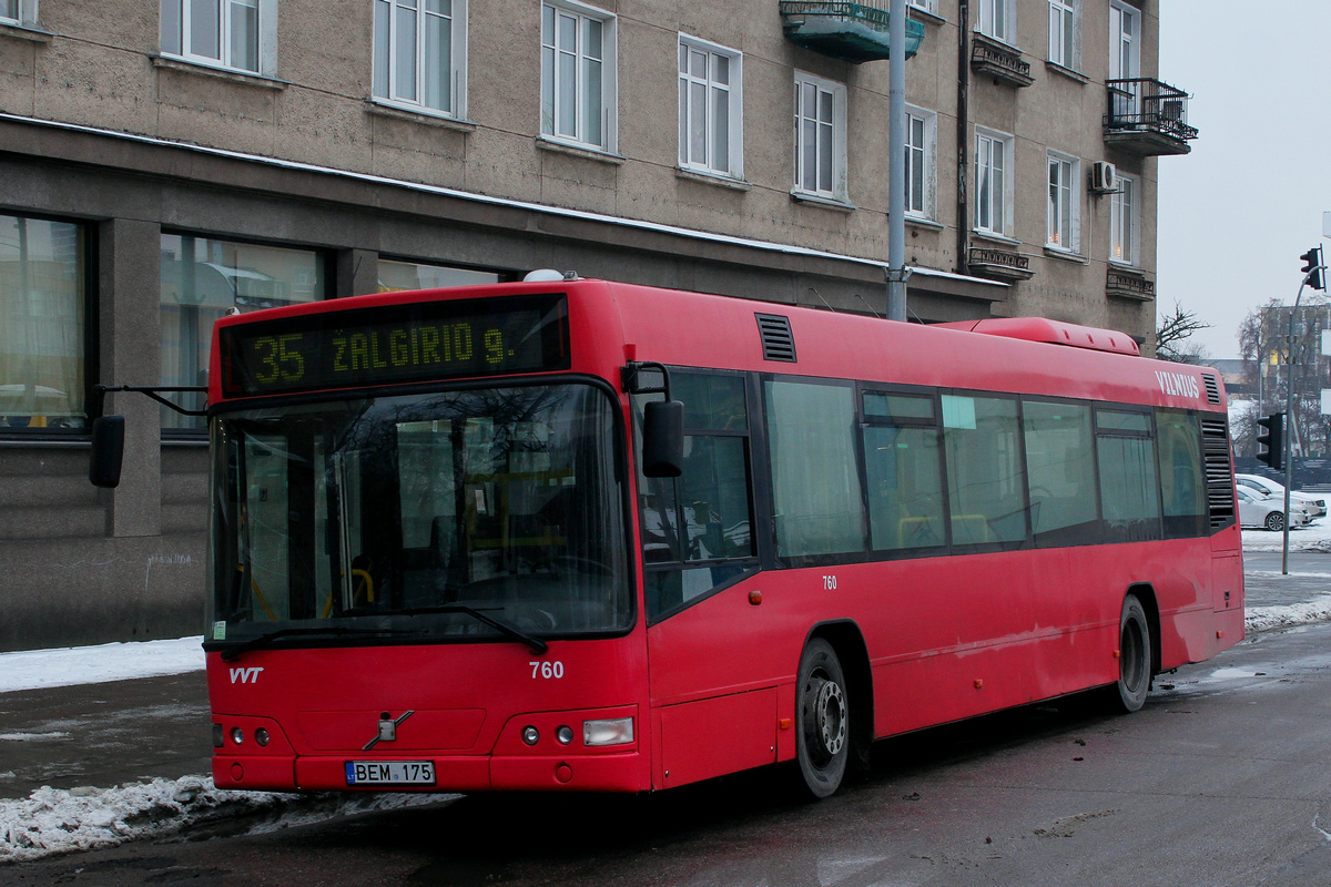 Литва, Volvo 7700 № 760