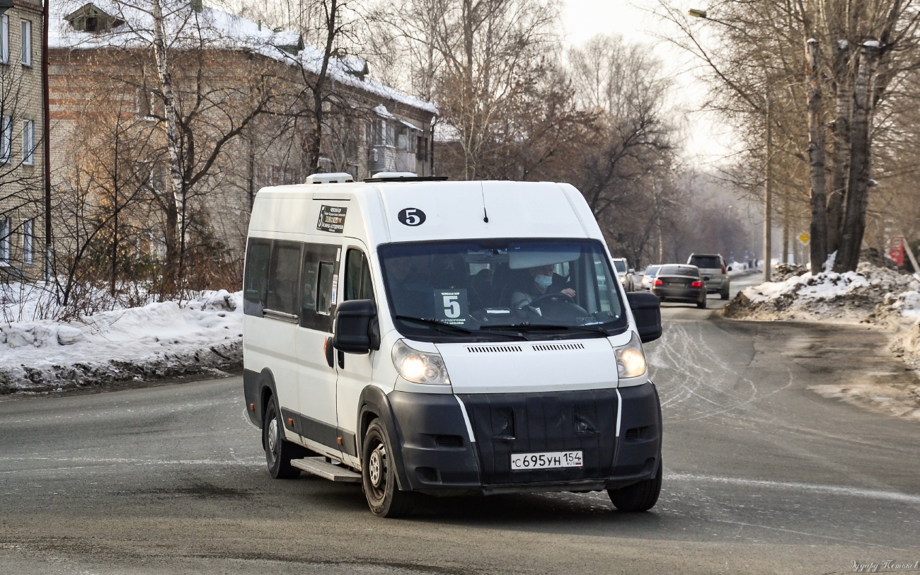 Новосибирская область, Промтех-22437* (Peugeot Boxer) № С 695 УН 154