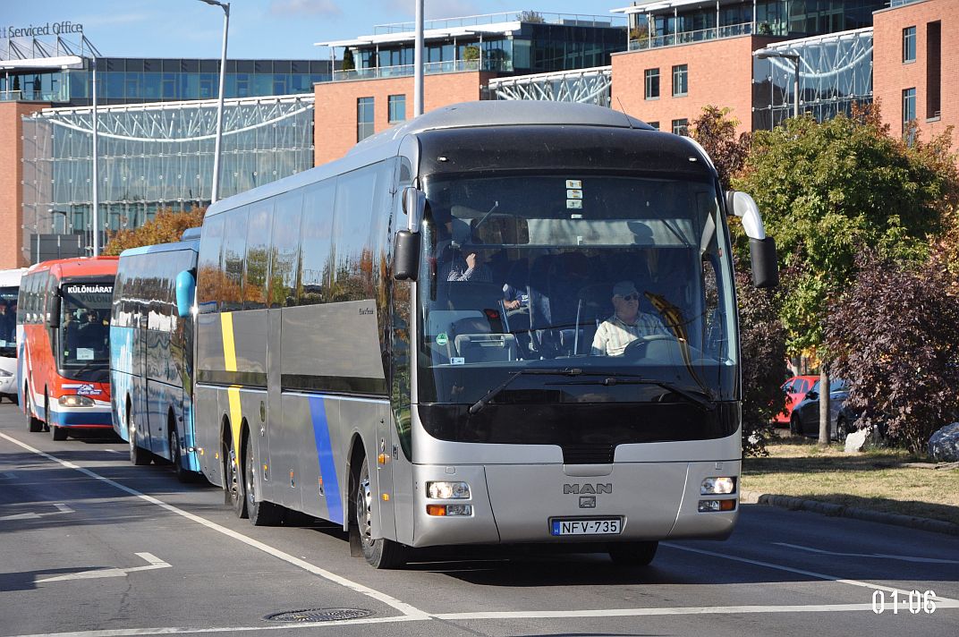 Венгрия, MAN R08 Lion's Coach L RHC464 L № NFV-735