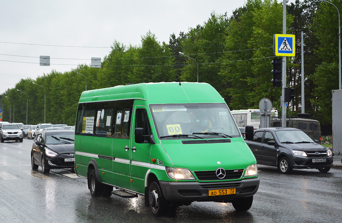 Tumen region, Luidor-223203 (MB Sprinter Classic) # АО 553 72