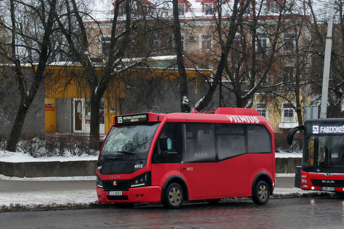 Литва, Karsan Jest Electric № 4612