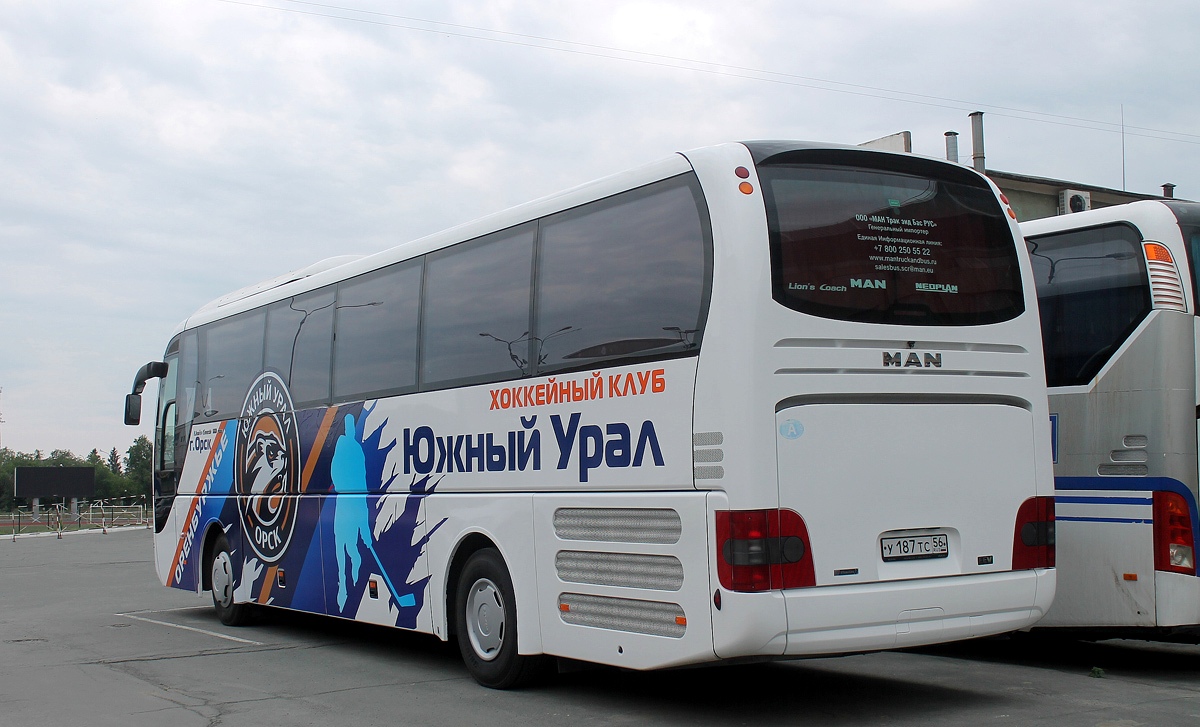 Оренбургская область, MAN R07 Lion's Coach RHC444 № У 187 ТС 56