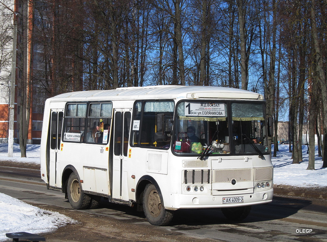 Витебская область, ПАЗ-32054 № АК 4009-2
