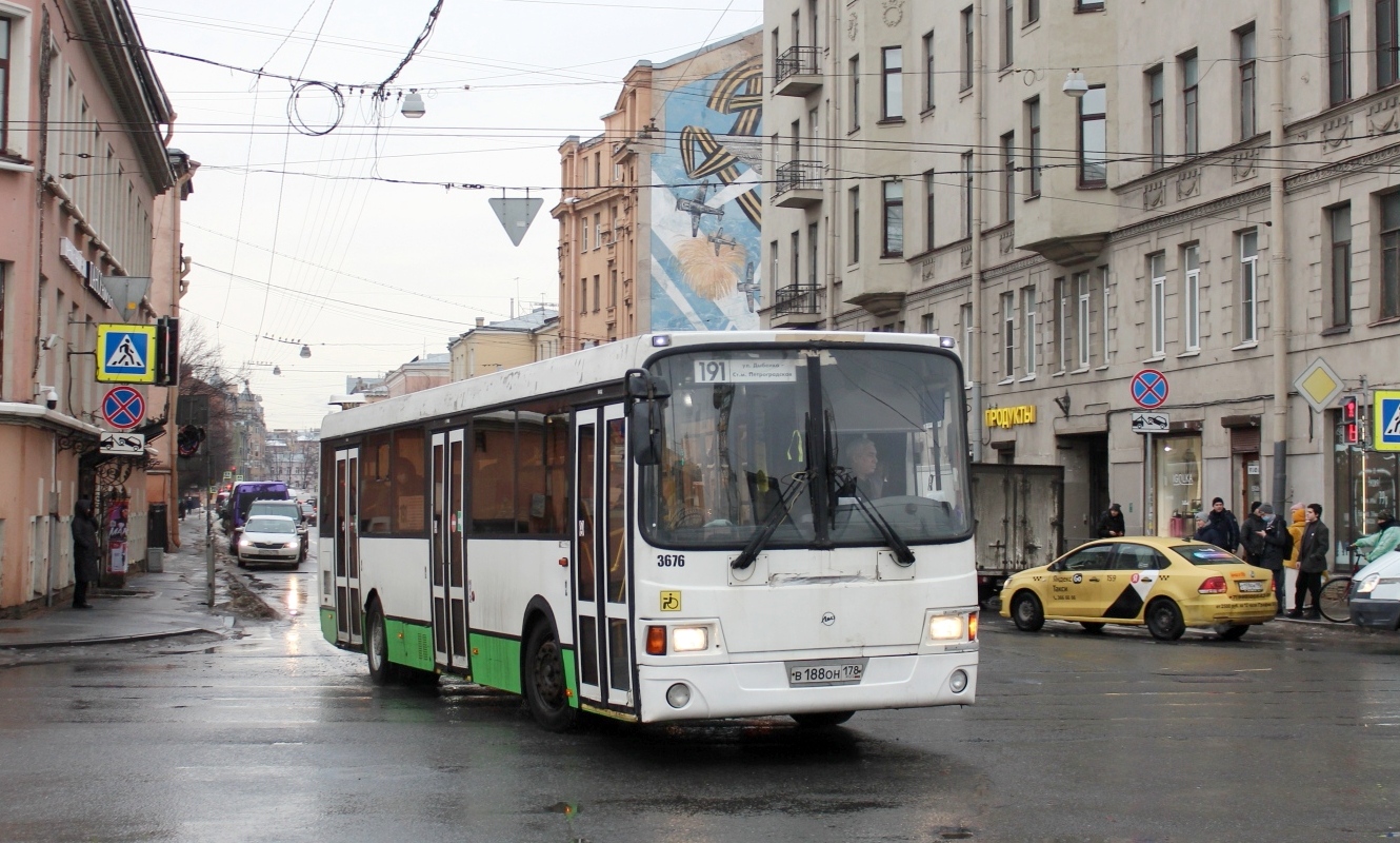 Санкт-Петербург, ЛиАЗ-5293.60 № 3676