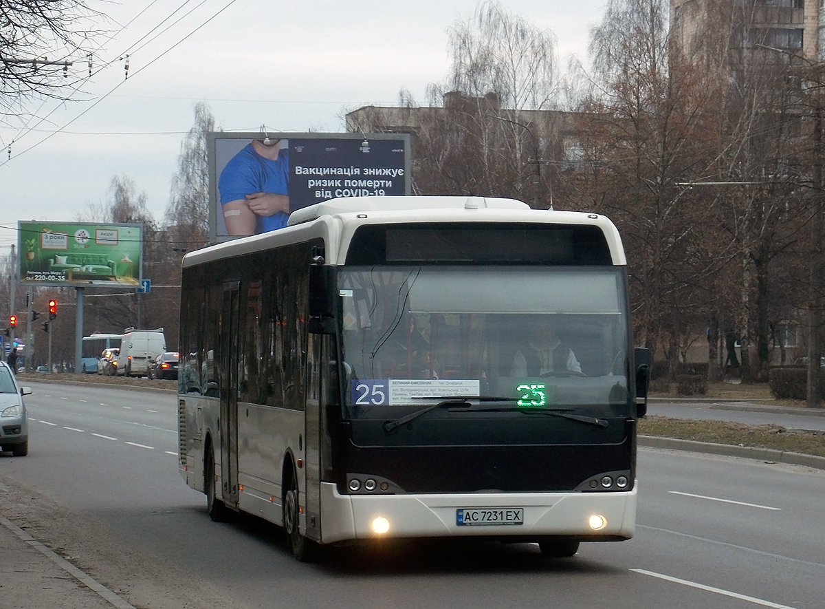 Волынская область, VDL Berkhof Ambassador 200 № AC 7231 EX