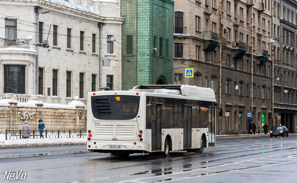 Санкт-Петербург, Volgabus-5270.G2 (CNG) № 7546