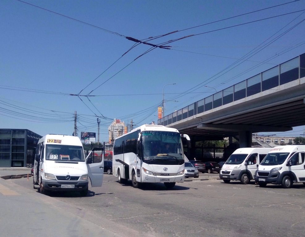 Волгоградская область, Луидор-223212 (MB Sprinter Classic) № В 609 ВА 134; Астраханская область, Higer KLQ6928Q № А 885 МА 30; Волгоградская область — Разные фотографии