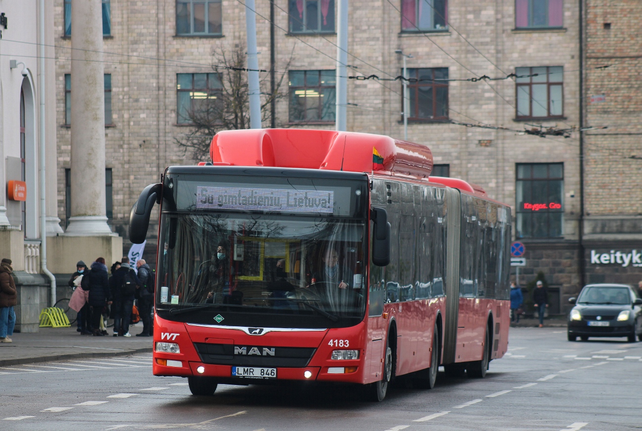 Литва, MAN A23 Lion's City G NG313 CNG № 4183