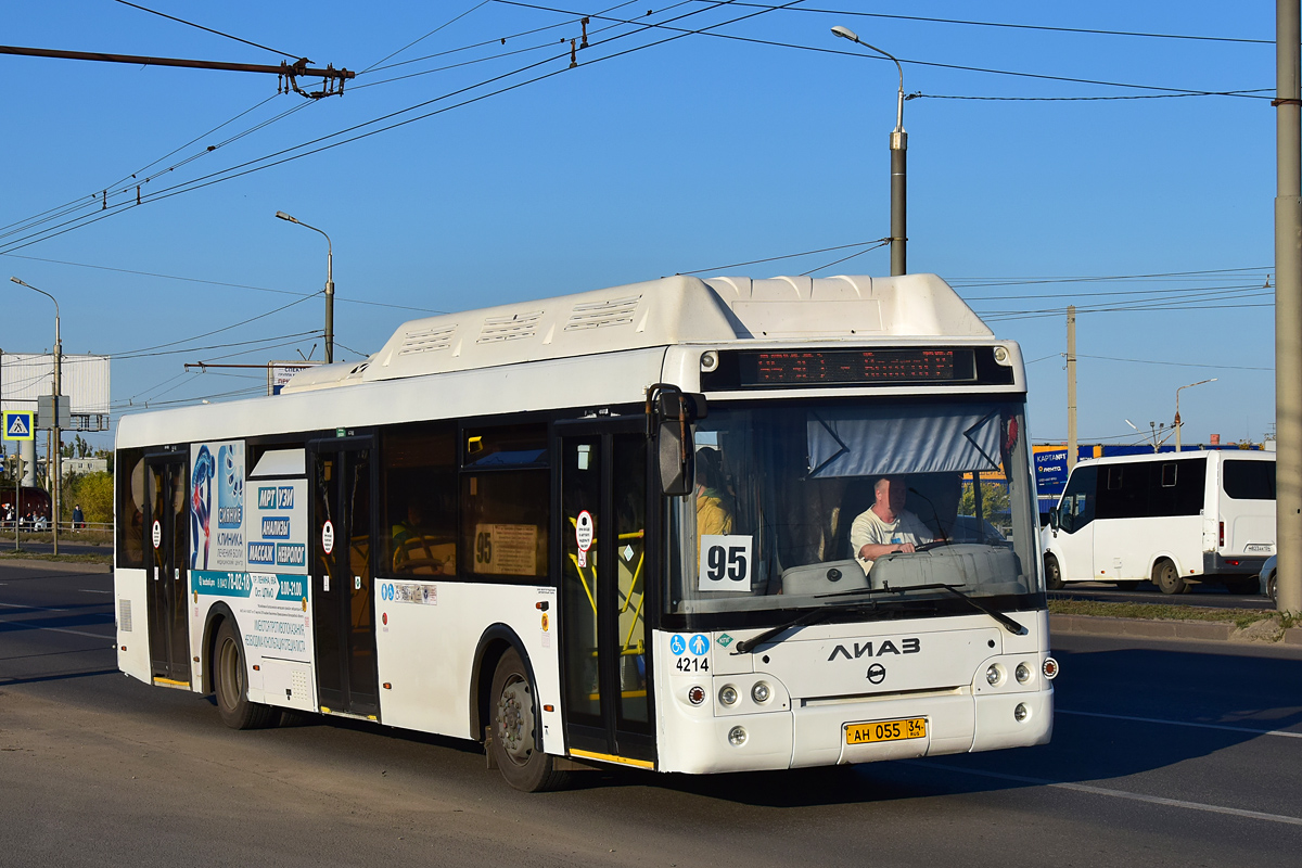 Волгоградская область, ЛиАЗ-5292.67 (CNG) № 4214