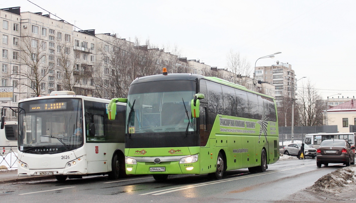 Санкт-Петербург, Yutong ZK6122H9 № О 944 ХН 198