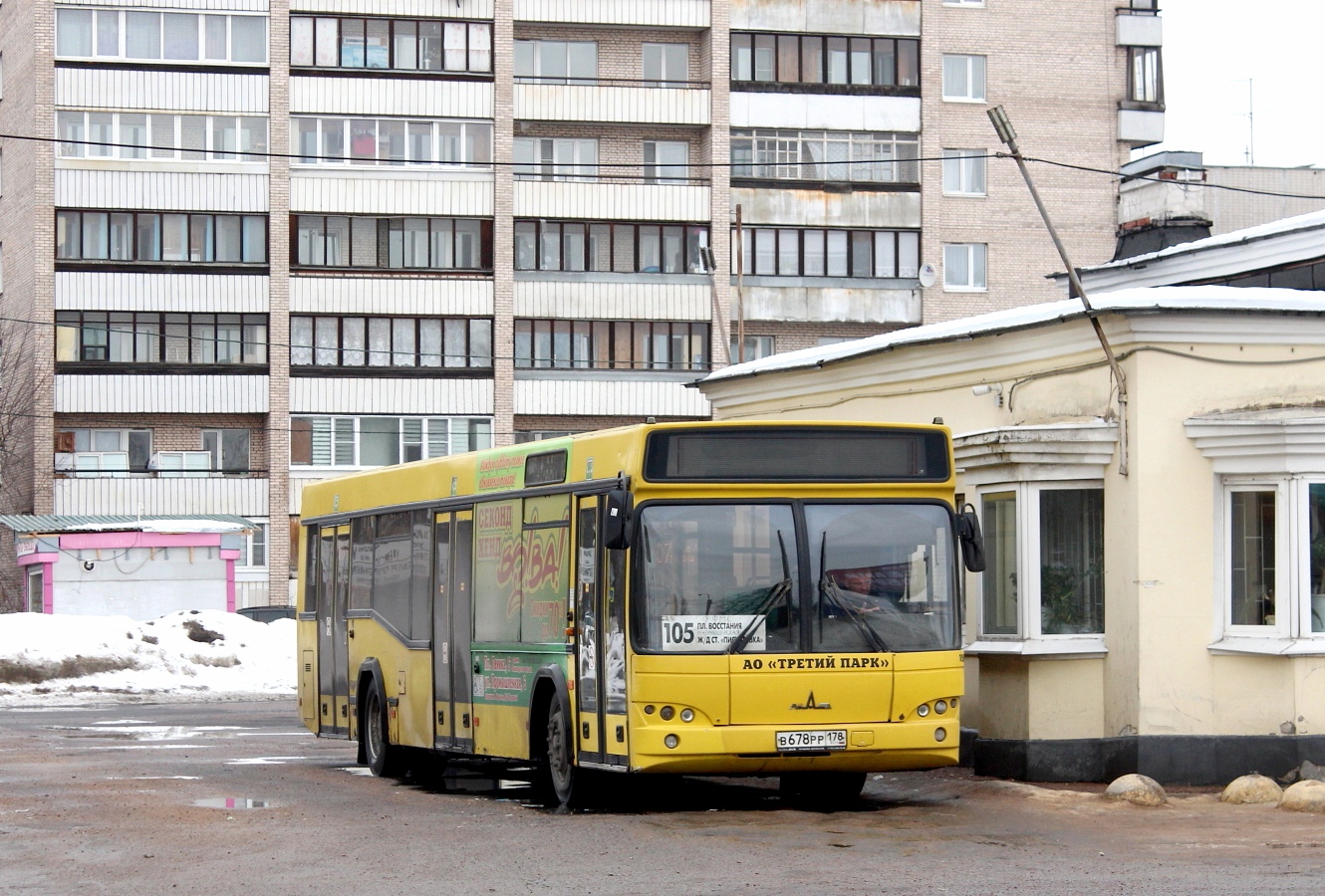 Санкт-Петербург, МАЗ-103.485 № В 678 РР 178